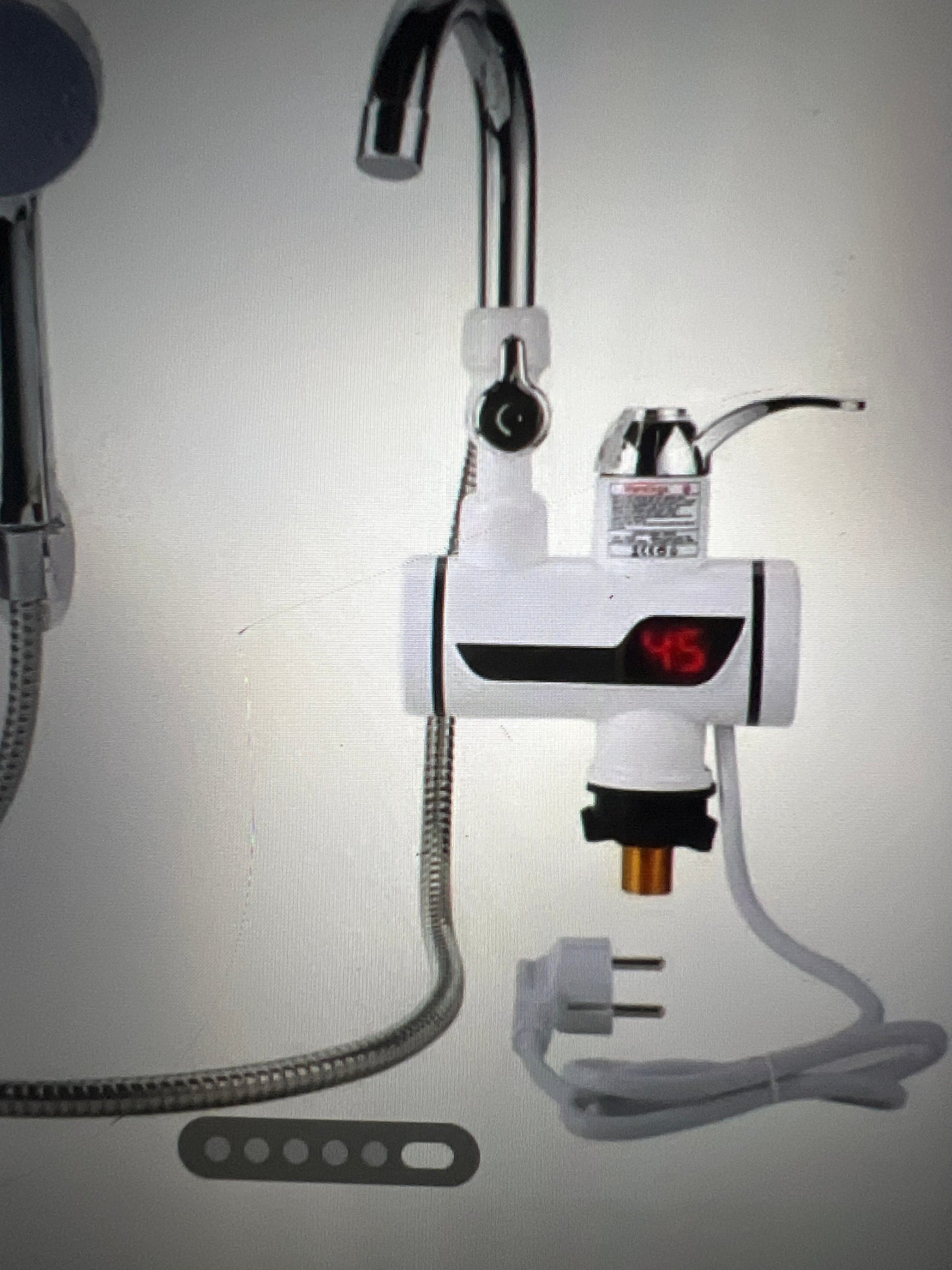 Title: Instant Electric Hot Faucet With LED Temperature Display Elite Mall PK