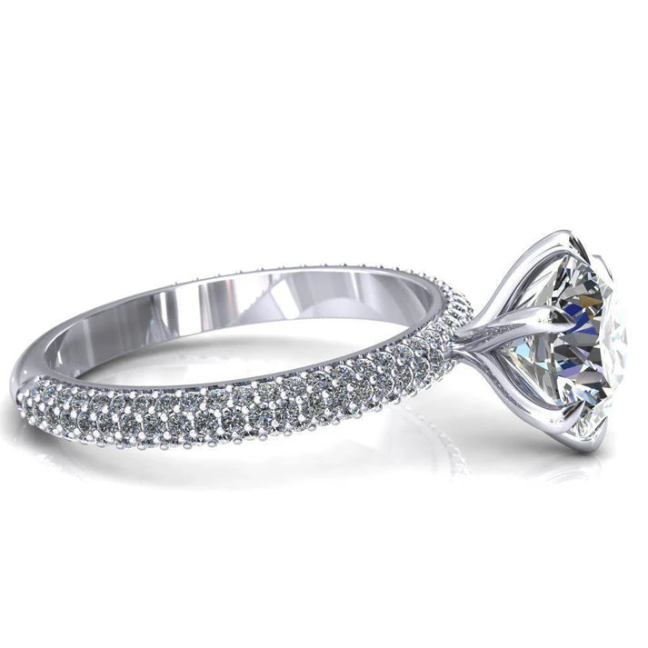 Elegant Six Claws Ring with Sparkling Stone Elite Mall PK