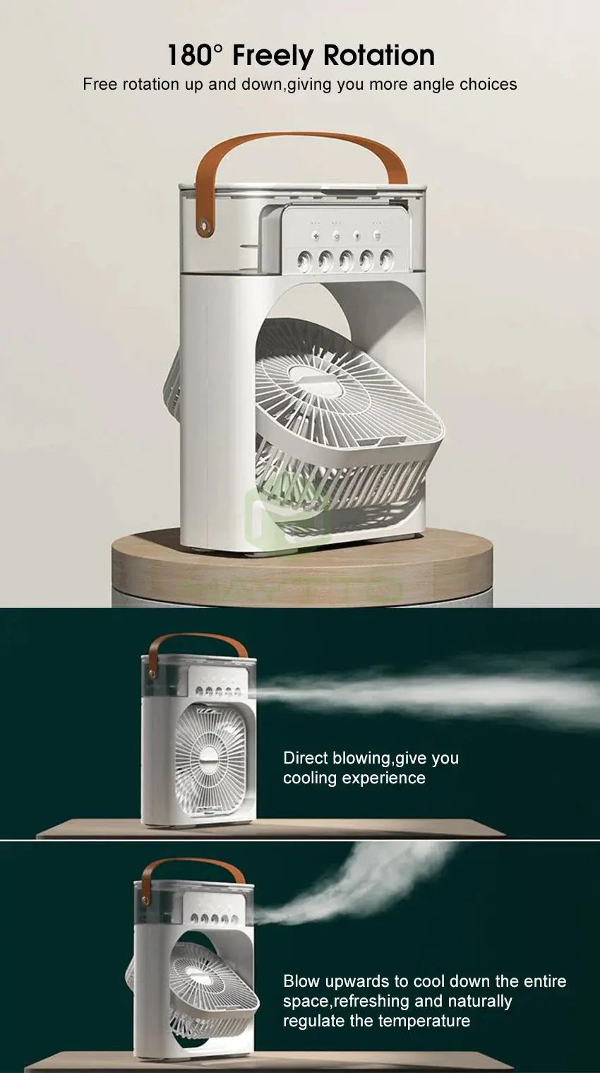 Mini Portable Rechargeable Air Cooler Fans Elite Mall pk