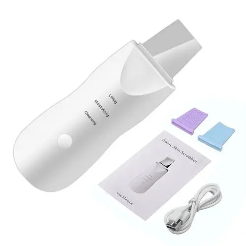 Ultrasonic Skin Scrubber – 5-in-1 Multifunctional Deep Face Cleansing Elite Mall pk
