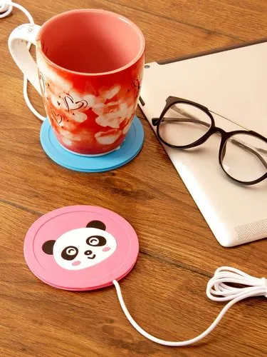 5V USB Cute Silicone Heat Warmer Heater Milk Tea Coffee Mug Hot Drinks Beverage Cup Elite Mall pk