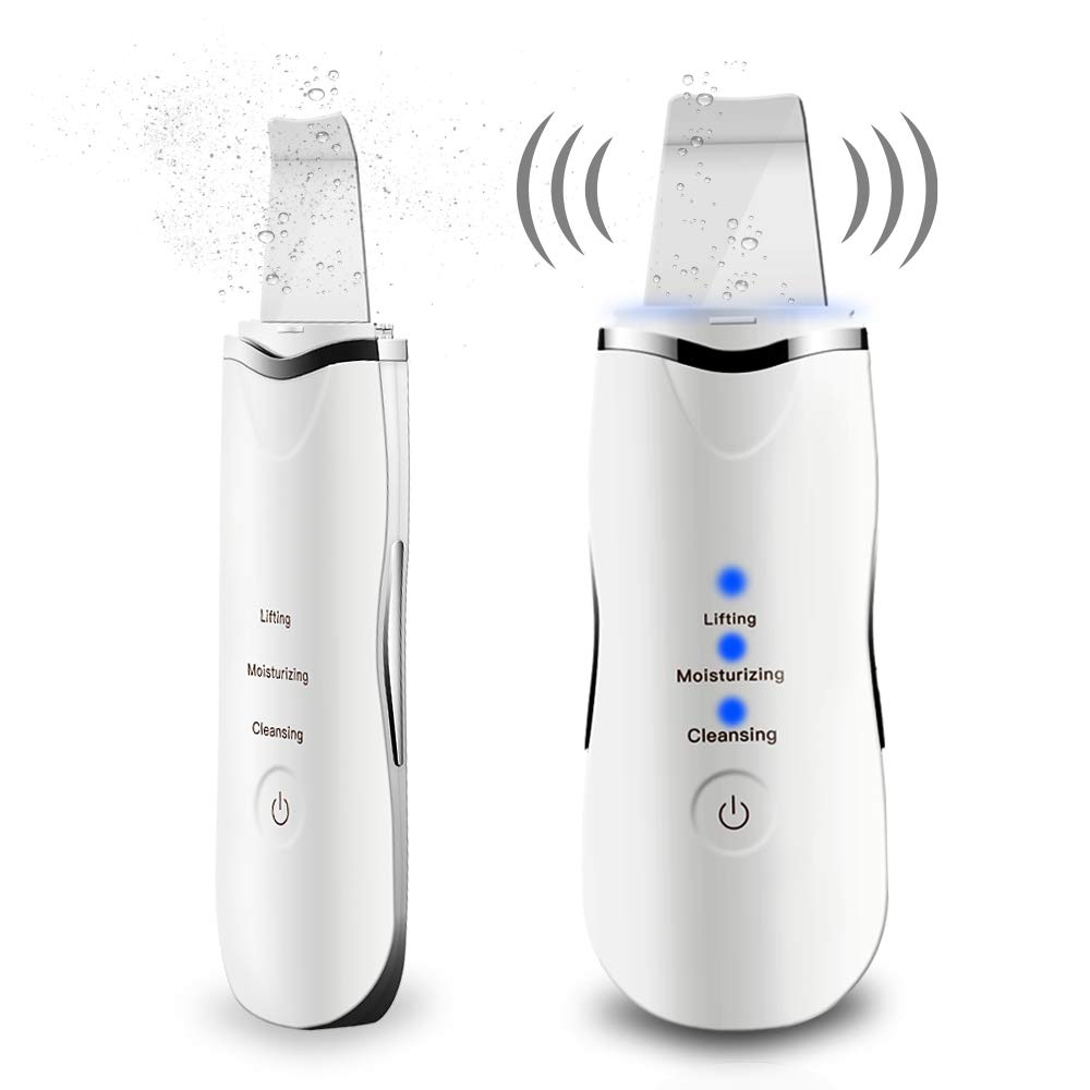 Ultrasonic Skin Scrubber – 5-in-1 Multifunctional Deep Face Cleansing Elite Mall pk