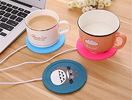 5V USB Cute Silicone Heat Warmer Heater Milk Tea Coffee Mug Hot Drinks Beverage Cup Elite Mall pk