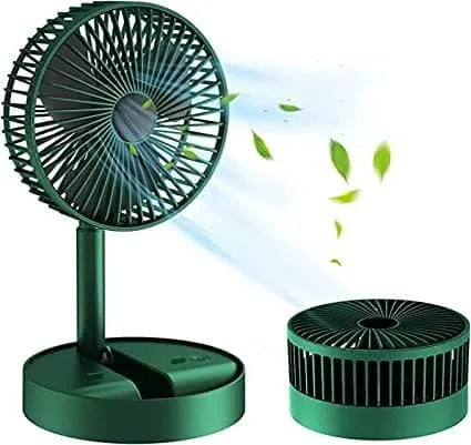 USB Rechargeable Fan Portable Electric Mini Fan Foldable Telescopic Fan Elite Mall pk