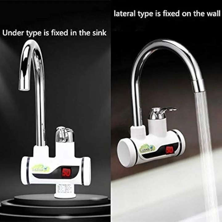 Title:  Instant Electric Hot Faucet With LED Temperature Display Elite Mall PK
