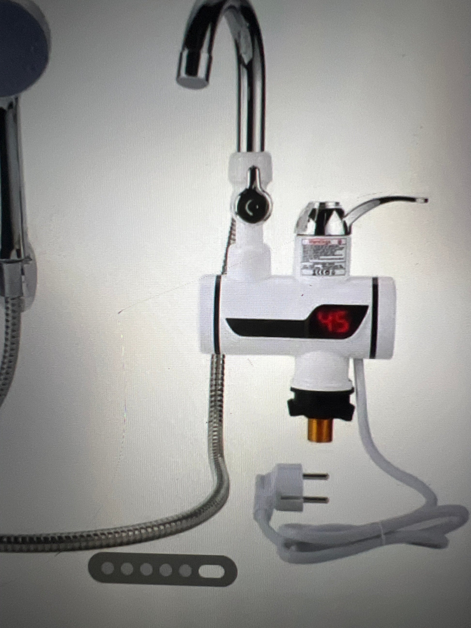 Title:  Instant Electric Hot Faucet With LED Temperature Display Elite Mall PK