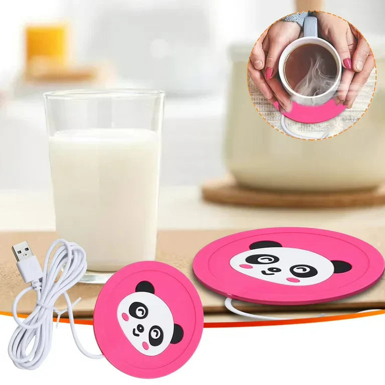 5V USB Cute Silicone Heat Warmer Heater Milk Tea Coffee Mug Hot Drinks Beverage Cup Elite Mall pk