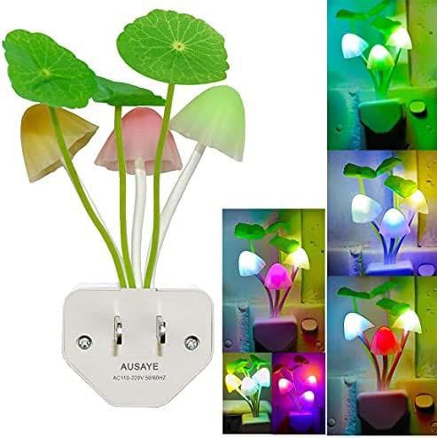 Mushroom LED Night Light Elite Mall pk