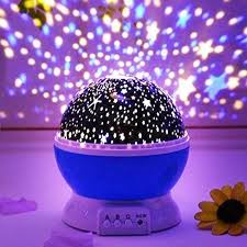 Star Moon Light Rotating Projector Lamp Elite Mall pk