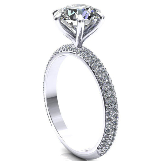 Elegant Six Claws Ring with Sparkling Stone Elite Mall PK